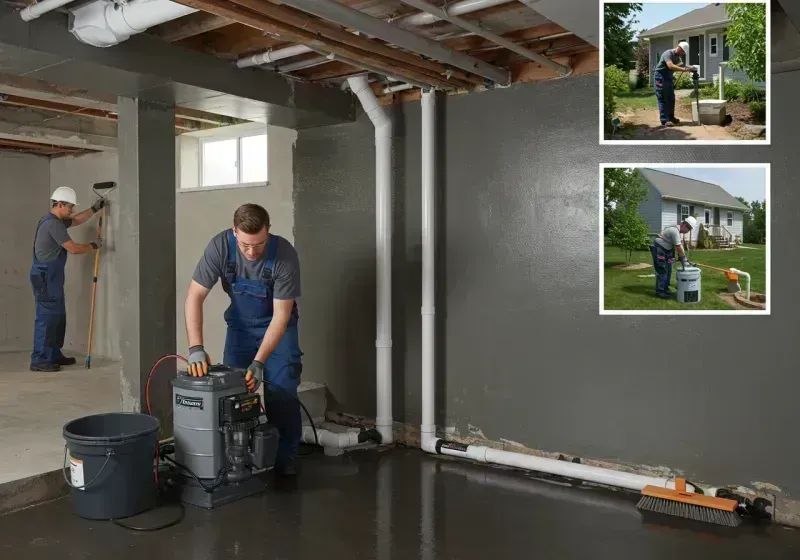 Basement Waterproofing and Flood Prevention process in Millbrook, AL